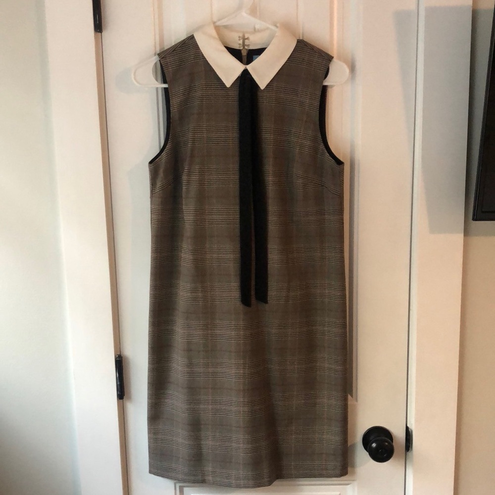 Cece Houndstooth Dress